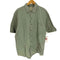 エディーバウアー Eddie Bauer 90-00S 白タグ メキシコ製 S/S コットン オックスフォード シャツ メンズ import:L