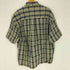 エディーバウアー Eddie Bauer 90-00S 白タグ マドラス チェック B.D S/S シャツ メンズ import:L