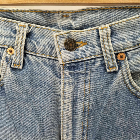 リーバイス Levis USA製 510 ストレートウォッシュドデニム レディース W29 L34