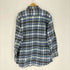 TRANS POSITION マドラス チェック フラップ ポケット L/S フランネル シャツ メンズ import:L