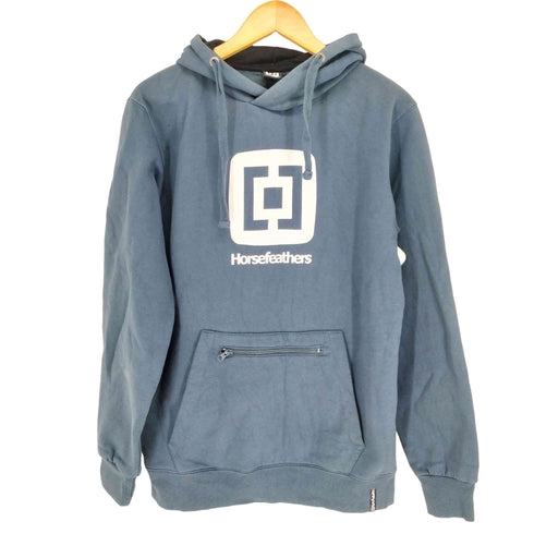 HORSEFEATHERS ロゴプリントプルオーバーパーカー sport メンズ JPN:M