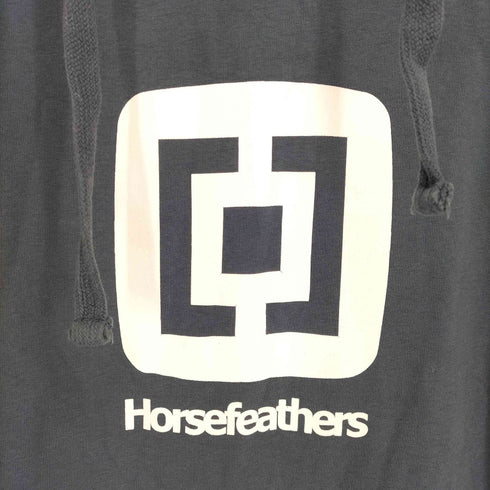 HORSEFEATHERS ロゴプリントプルオーバーパーカー sport メンズ JPN:M