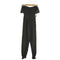 UNDERCOVER WEAR USA製 オフショル ランジェリー ジャンプスーツ レディース import:L