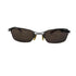 レイバン Ray-Ban コラボ メタルフレーム ハーフリム スクエア サングラス メンズ 55□19 130
