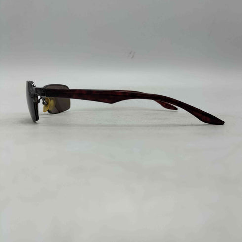 レイバン Ray-Ban コラボ メタルフレーム ハーフリム スクエア サングラス メンズ 55□19 130