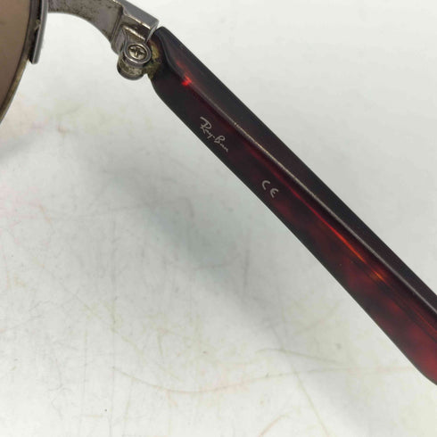 レイバン Ray-Ban コラボ メタルフレーム ハーフリム スクエア サングラス メンズ 55□19 130