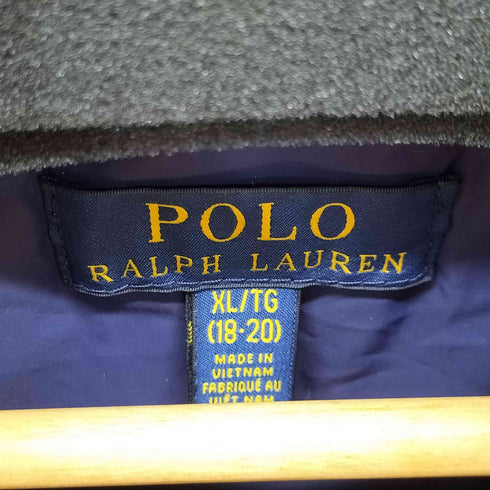 ポロラルフローレン POLO RALPH LAUREN ポニー刺繍 Poloベア キルテッド ダウンジャケット レディース XL/TG