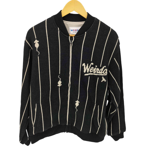 ウィアード WEIRDO 23AW KNIT BLOUSON / BLACK メンズ JPN:M