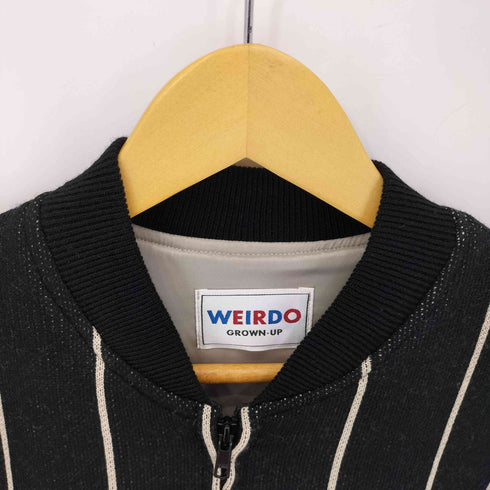 ウィアード WEIRDO 23AW KNIT BLOUSON / BLACK メンズ JPN:M