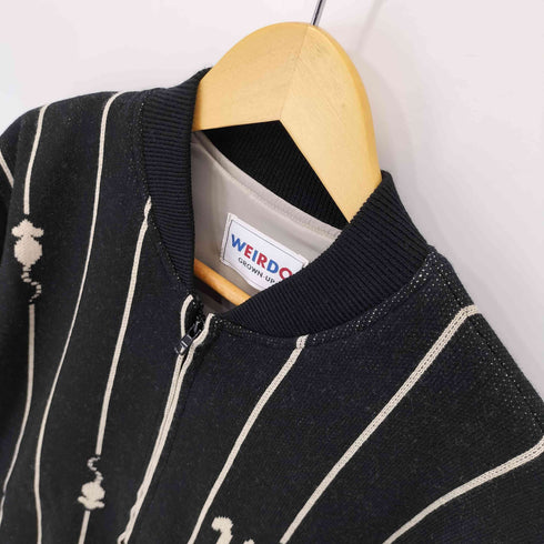 ウィアード WEIRDO 23AW KNIT BLOUSON / BLACK メンズ JPN:M