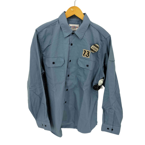 ウィアード WEIRDO 23AW SLAVES - L/S WORK SHIRTS メンズ import:XL