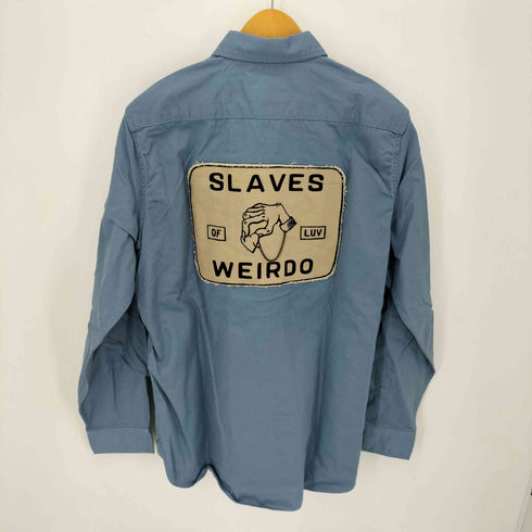 ウィアード WEIRDO 23AW SLAVES - L/S WORK SHIRTS メンズ import:XL