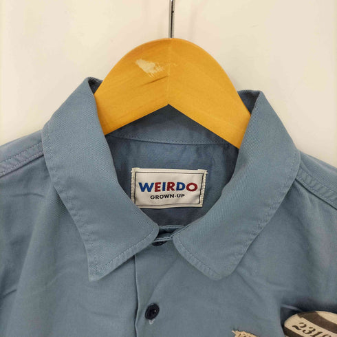 ウィアード WEIRDO 23AW SLAVES - L/S WORK SHIRTS メンズ import:XL