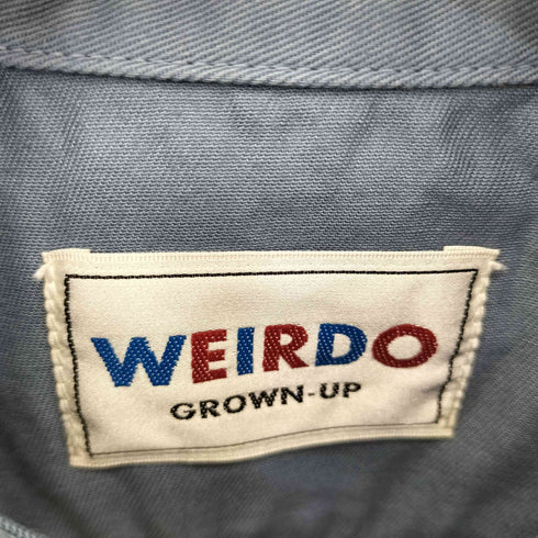 ウィアード WEIRDO 23AW SLAVES - L/S WORK SHIRTS メンズ import:XL