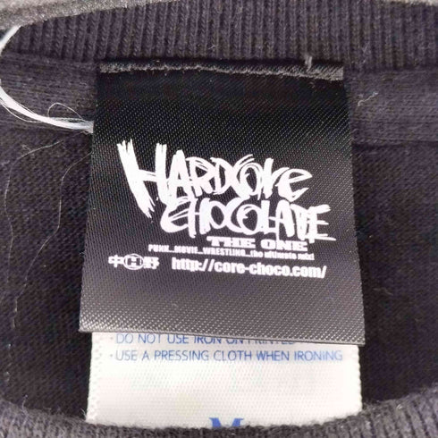 ハードコアチョコレート HARDCORE CHOCOLATE プリントクルーネックTシャツ メンズ JPN:M