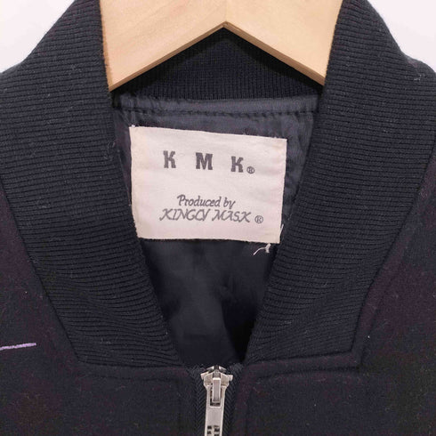 ケイエムケイ KMK KINGLY MASK 虎刺繍 ジップアップブルゾン メンズ