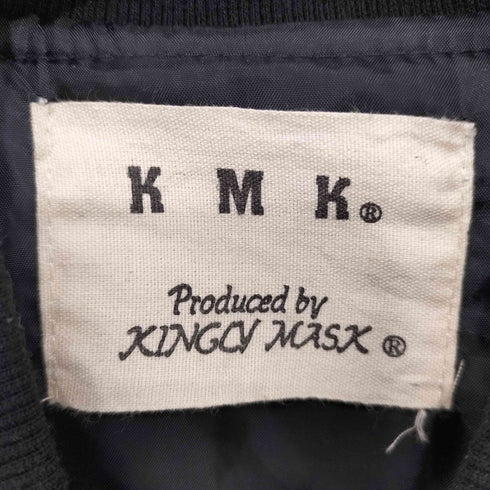 ケイエムケイ KMK KINGLY MASK 虎刺繍 ジップアップブルゾン メンズ