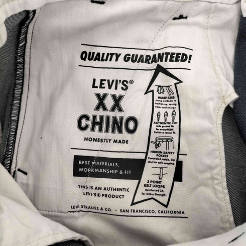 リーバイス Levis XX CHINO ルーズ ストレート プリーツ メンズ 175/82A