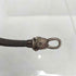 サーティーンデザインズ THIRTEEN DESIGNS KBA-1 SKULL HOOK LEATHER BRACELET Silver スカル レザー ブレスレット メンズ