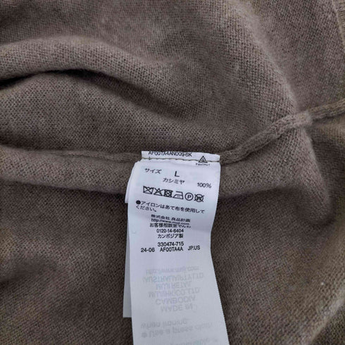 ムジラボ MUJI labo 自然のまんまの色Vネックカーディガン レディース JPN:L