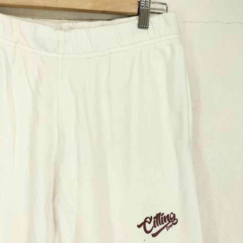 LOOP FUK.CITY フロントプリントスウェットパンツ メンズ JPN:L