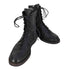 ヨウジヤマモト Yohji Yamamoto サイドジップ レースアップ レザーブーツ レディース 3