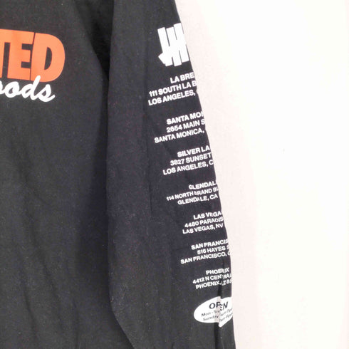 アンディフィーテッド UNDEFEATED 両面プリントLS TEE メンズ JPN:M