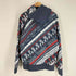 トミージーンズ tommy jeans 総柄 ロゴ プルオーバーパーカー フーディ メンズ import:S