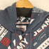 トミージーンズ tommy jeans 総柄 ロゴ プルオーバーパーカー フーディ メンズ import:S