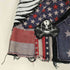 ASHBA SWAS Flag Punk Mini Skirt フラッグ スカル パッチワーク パンク ミニ スカート レディース