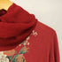 ケンゾージーンズ KENZO JEANS モヘヤ ハイネック 花柄 ニット セーター レディース JPN:M