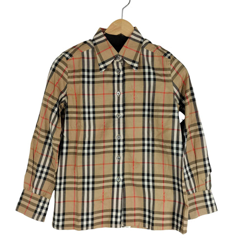 バーバリーズ BURBERRYS シャドーホース L/S ノバチェックシャツ レディース JPN:S