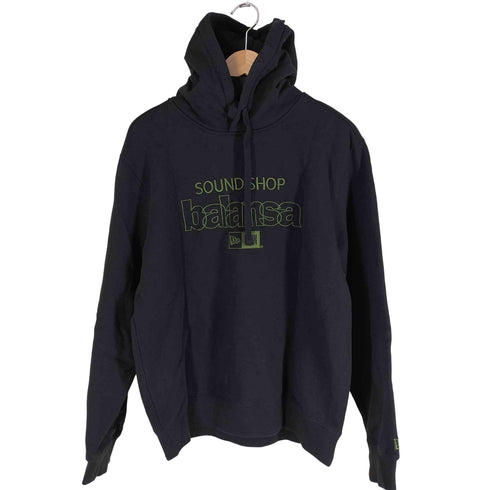 ニューエラ NEW ERA ×SOUND SHOP balansa コラボ 23AW ブランドロゴ スウェット プルオーバー フーディー メンズ import:M