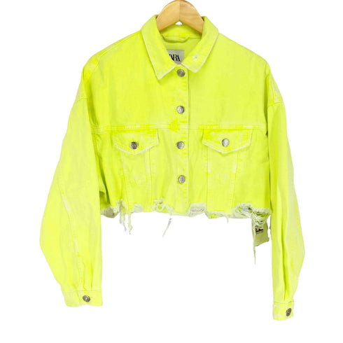ザラ ZARA CROPPED JACKET レディース JPN:L