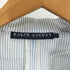 ラルフローレン RALPH LAUREN 2B ストライプ シアサッカー テーラード ジャケット レディース 11