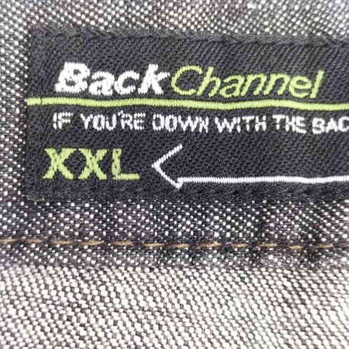 バックチャンネル Back Channel デニムワイドショーツ メンズ XXL