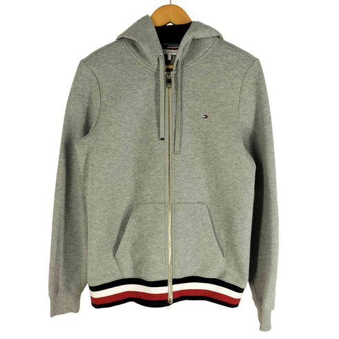 トミーヒルフィガー TOMMY HILFIGER ベーシックジップアップパーカー レディース import:M