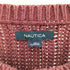 ノーティカ NAUTICA コットン アクリル ローゲージ ケーブル ニット セーター メンズ import:M