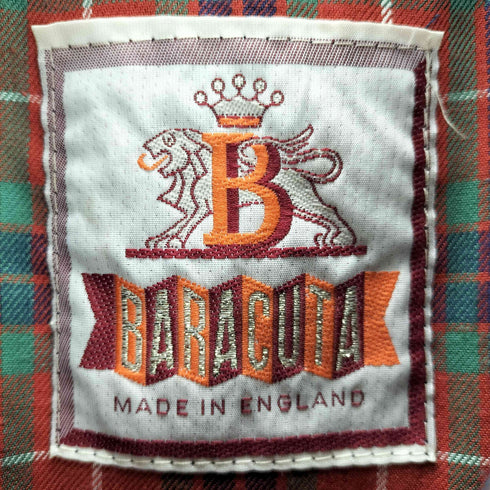 バラクータ BARACUTA イングランド製 ハリントンジャケット 裏地チェック柄 G9 ORIGINAL Regular Fit メンズ US:38