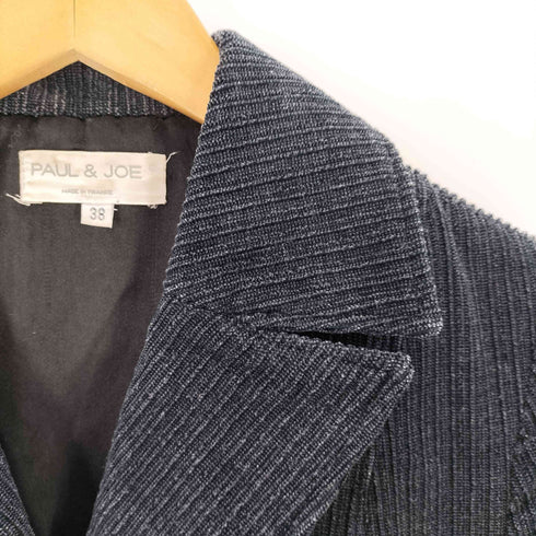 ポールアンドジョー PAUL&JOE ベルテッドチェスターコート レディース JPN:38