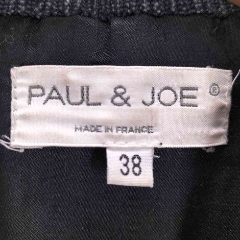 ポールアンドジョー PAUL&JOE ベルテッドチェスターコート レディース JPN:38