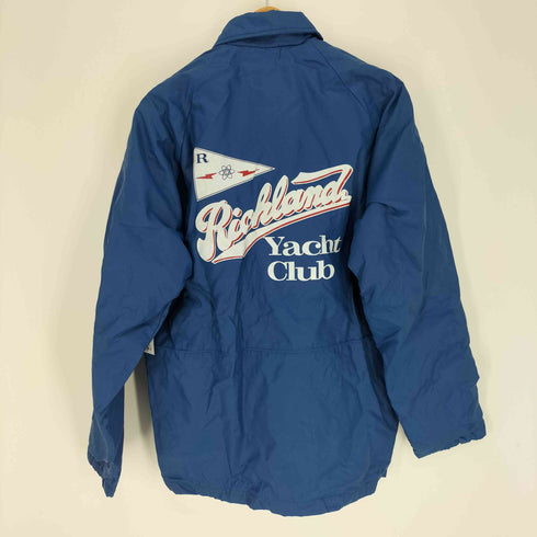プラジャック Pla-Jac 70-80S 三角タグ Richland Yacht Club ヨット クラブ プリント 裏起毛 コーチ ジャケット メンズ