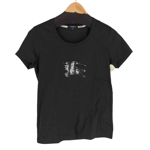バーバリーロンドン BURBERRY LONDON フロントプリント S/S Tシャツ レディース JPN:2