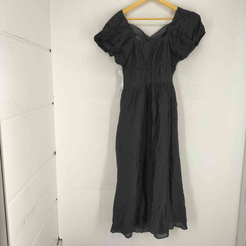 レイビームス Ray BEAMS バック クロス スクエアネック ワンピース レディース JPN:1