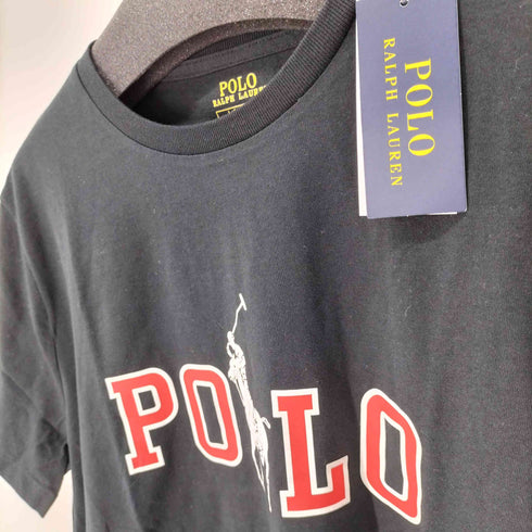 ポロラルフローレン POLO RALPH LAUREN ロゴプリントS/Sカットソー レディース import:L