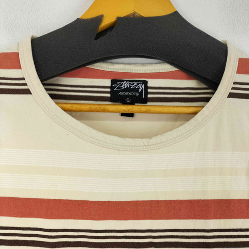 ステューシー Stussy 00S ボーダー タンクトップ メンズ JPN:L