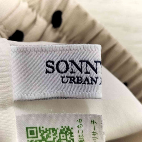 アーバンリサーチサニーレーベル URBAN RESEARCH Sonny Label ドットマチ切替えフレアスカート レディース FREE