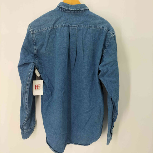 ラルフローレン RALPH LAUREN スモールポニー刺繍L/Sボタンダウンデニムシャツ メンズ import:XL