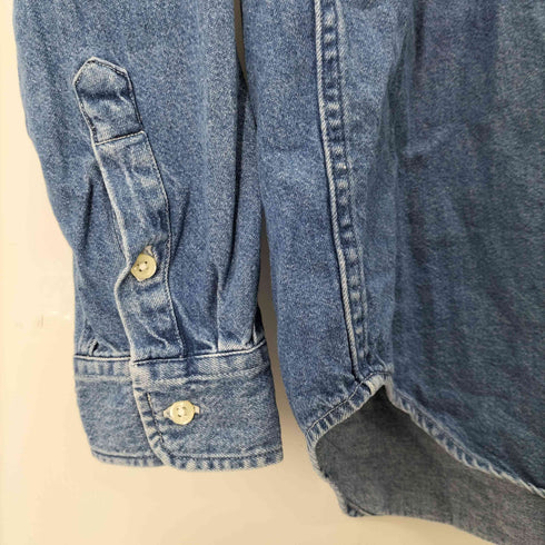 ラルフローレン RALPH LAUREN スモールポニー刺繍L/Sボタンダウンデニムシャツ メンズ import:XL