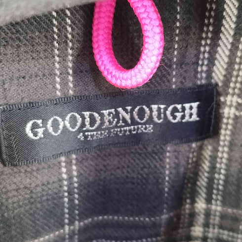 グッドイナフ GOODENOUGH 00s 4 THE FUTURE オンブレチェック ウエスタンシャツ 裏原 メンズ
